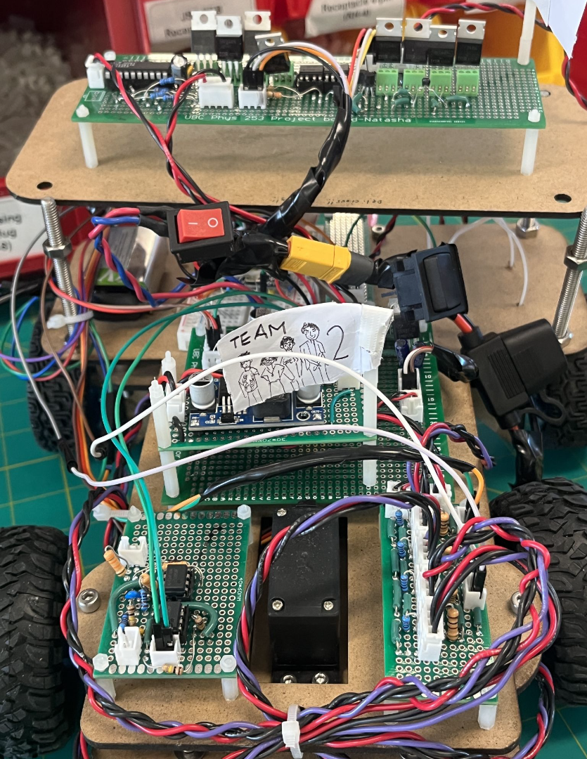 Supporting image for Autonomous Tape-Following Robot.