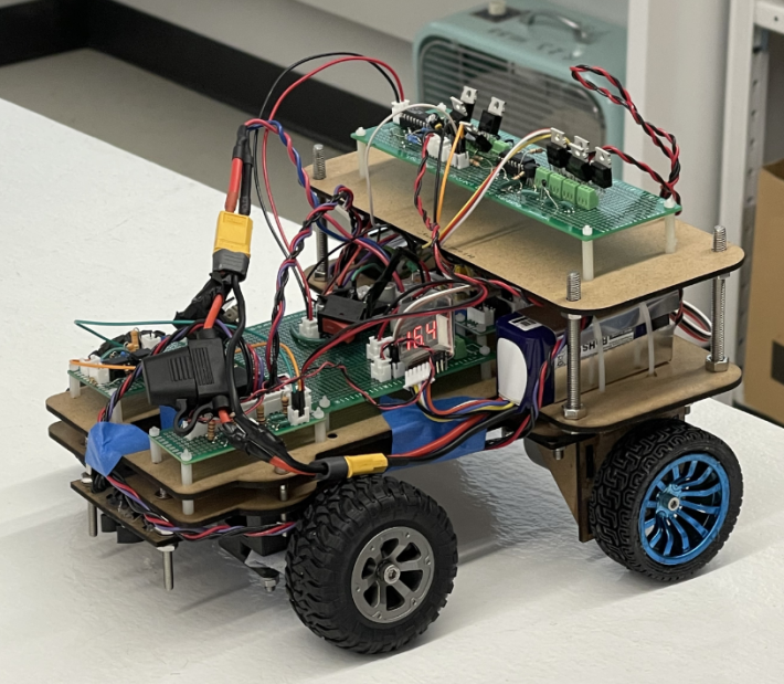 Supporting image for Autonomous Tape-Following Robot.