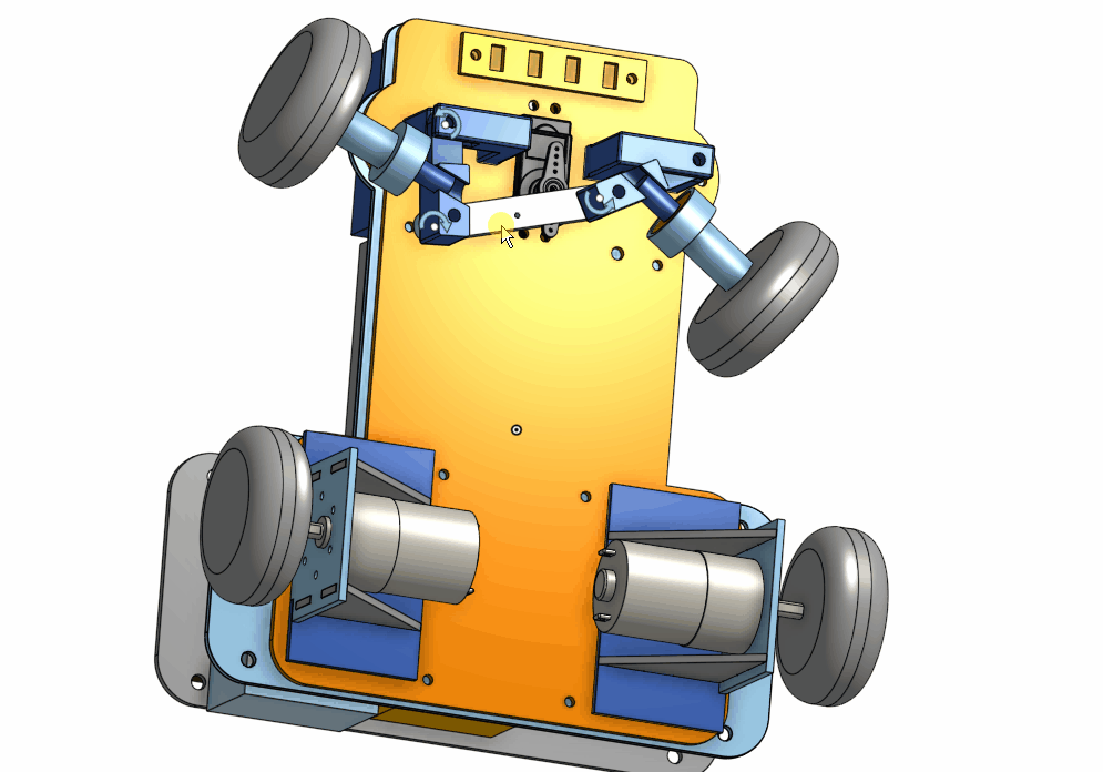 Supporting image for Autonomous Tape-Following Robot.
