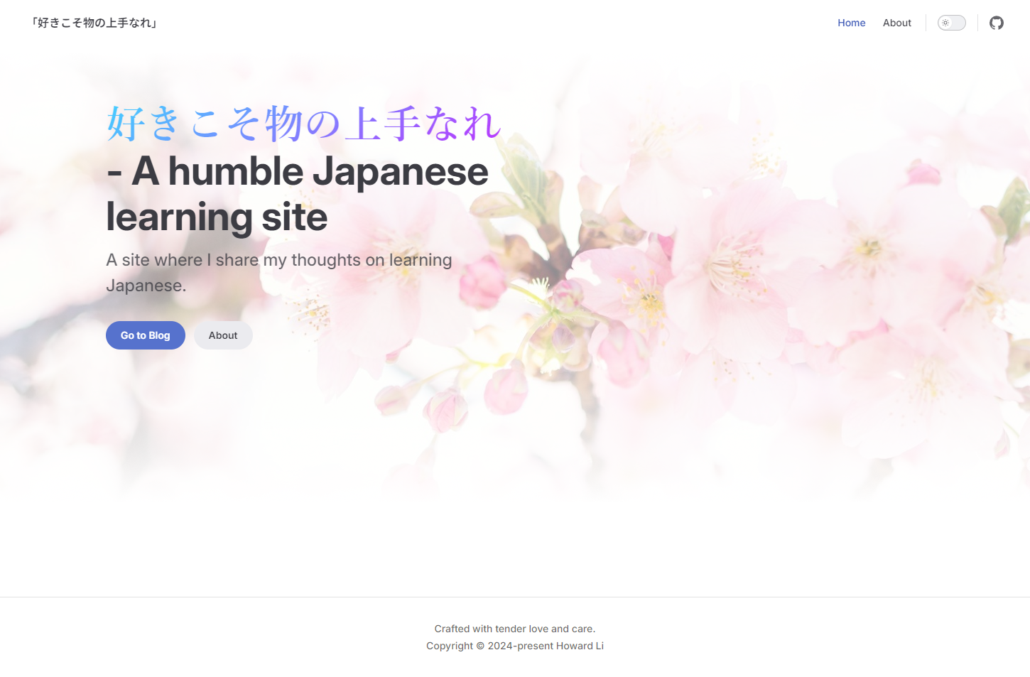 Supporting image for Japanese Language-Learning Blog.